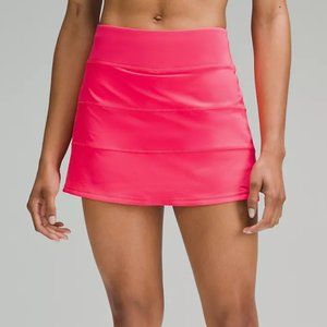 NWT Lululemon Pace Rival Mid-Rise Skirt Long - Lip Gloss